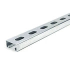 Building or Construction HDG Perforated Galvanized U Channel, PV Mounting Structure Cold Formed Channel for Solar System