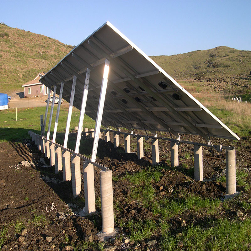 براکت های سیستم خورشیدی سیستم های زمینی کیت نصب کیت لوازم جانبی کیت ها ساختار نصب Pv