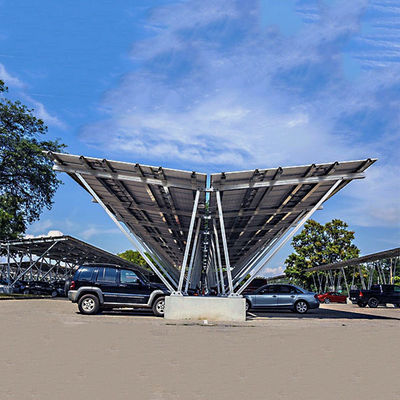 قیمت خوب سیستم های خورشیدی PV Carport سفارشی نصب براکت باز ضد انفجار زمین آنلاین