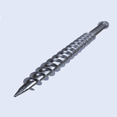 قیمت خوب پیچ شمع نقره ای Q235 فولاد گالوانیزه 76MM پیچ گوشتی زمین آنلاین