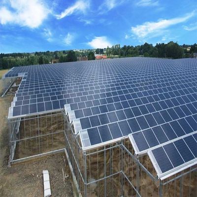 قیمت خوب سیستم PV نصب شده بر روی زمین مزارع کشاورزی برای گلخانه آنلاین