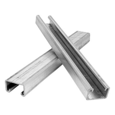 قیمت خوب کانال یا گالوانیزه U گالوانیزه HDG ساختاری یا ساختاری ، کانال نصب سرد PV برای سیستم خورشیدی آنلاین