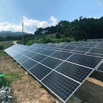 قیمت خوب سازه های پایه PV گالوانیزه فلزی زمین نصب شده آنلاین