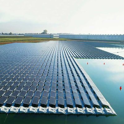 قیمت خوب سیستم نصب خورشیدی زمینی مکمل نوع Tidal Flat برای نور ماهیگیری آنلاین