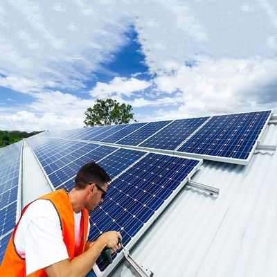 قیمت خوب سیستم فوتوولتائیک خورشیدی آلیاژ آلومینیوم سقف کاشی 30psf آنلاین