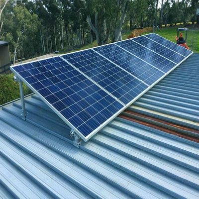 قیمت خوب ISO9001 سیستم های نصب سقف خورشیدی گالوانیزه SS304 آنلاین