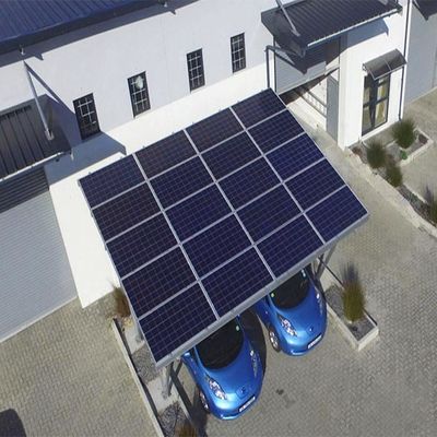 قیمت خوب سازه های آلومینیومی فولاد کربنی ضد آب سیستم های نصب و راه اندازی Carport خورشیدی آنلاین
