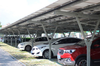 On/Off Grid Carbon Steel Solar Panel Carport Mounting Structure