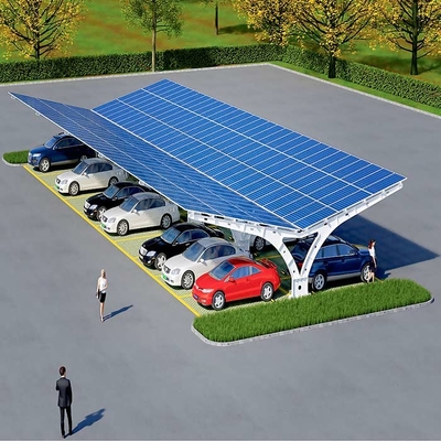 قیمت خوب OEM/ODM در دسترس کارپورت پانل خورشیدی آلومینیوم آلیاژ فولاد گالوانیزه آنلاین