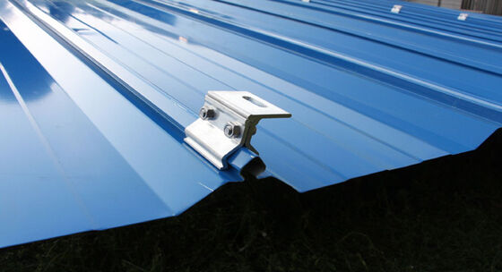 قیمت خوب فلز سقف کلیمپ سیستم نصب خورشیدی طراحی ضد آب آنلاین