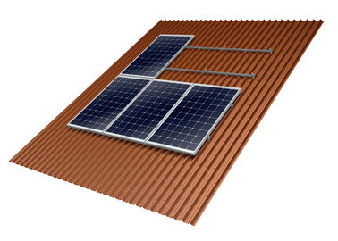 قیمت خوب صفحه اصلی پنل خورشیدی سیستم های نصب سقف 10-60 درجه زاویه شیب آنودایز ضد خوردگی آنلاین