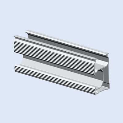 قیمت خوب خط آهن آلومینیومی اکسترود شده برای نصب و راه اندازی سیستم های ماژول فتوولتائیک OEM آنلاین
