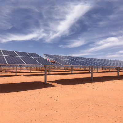 قیمت خوب سیستم های نصب زمینی پنل خورشیدی آرایه فتوولتائیک 60m / S آنلاین