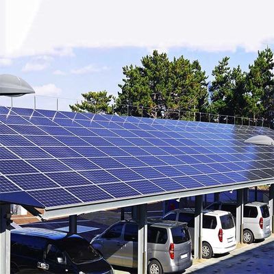 قیمت خوب قفسه های پارکینگ خورشیدی گالوانیزه خورشیدی PV آنلاین