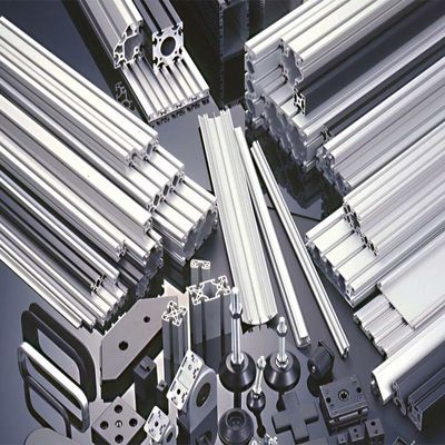 قیمت خوب 10-12um آلومینیوم شکاف دار بام اکسترود نصب شده روی سقف Stucture نقره آنودایز 6005-T5 پشتیبانی خورشیدی آنلاین