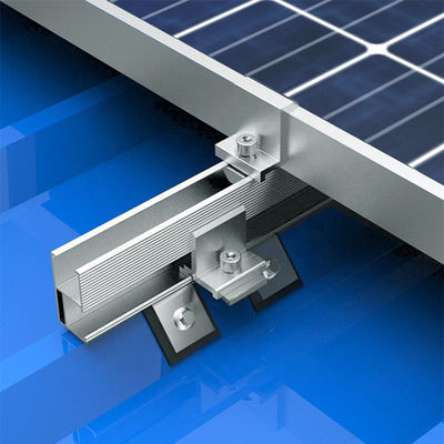 قیمت خوب کلیمپ های زمین گیر قابل تنظیم پانل خورشیدی بدون قاب برای براکت های نصب پانل خورشیدی آنلاین
