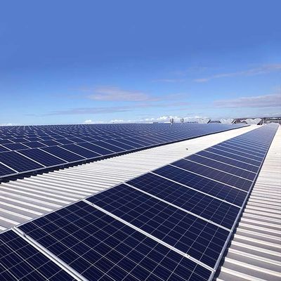 قیمت خوب سیستم های نصب سقف صفحه خورشیدی ورق فولادی آلیاژی با ارتفاع 20 متر آنلاین