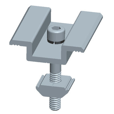 قیمت خوب گیره های صفحه خورشیدی فیلم نازک آلومینیوم 6005-T5 و Sus 304 آنودایز شده برای نصب PV آنلاین