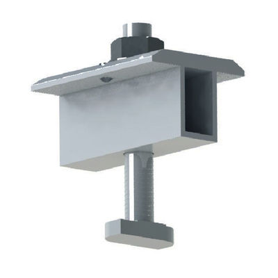 قیمت خوب گیره پنل خورشیدی سقف و زمین AL 6005 T5 برای سازه های نصب شده PV آنلاین