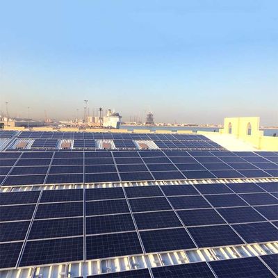 قیمت خوب 60deg سقف 0.5 میلی متر سیستم نصب PV خورشیدی بار باد 130 مایل در ساعت آنلاین