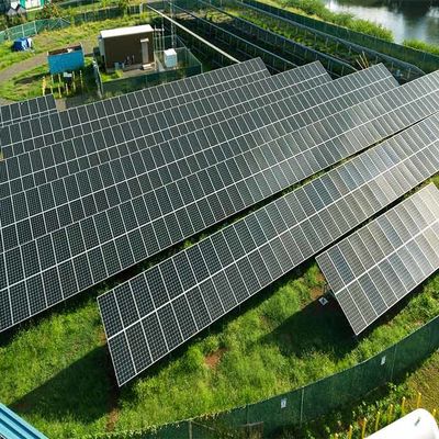 50deg Q235B Q345B سیستم نصب زمینی صفحه خورشیدی