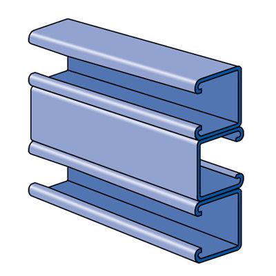Q235B Q345B کانال فولادی گالوانیزه C برای سیستم های PV