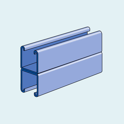 قیمت خوب ریل اکستروژن آلومینیوم آنودایز ضد زنگ برای سیستم نصب PV آنلاین