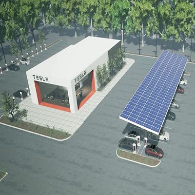 قیمت خوب ساختار پانل فتوولتائیک آنودایز شده برای Carport آنلاین