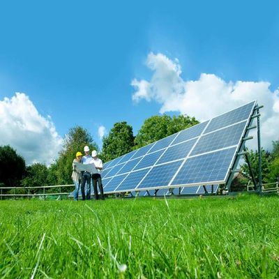 براکت های نصب خورشیدی خاموش شبکه G235B Q345B گالوانیزه