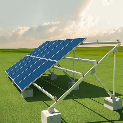 قیمت خوب سیستم های پنل خورشیدی روی زمین گالوانیزه ضد زنگ آنلاین