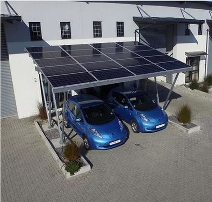 براکت نصب پنل خورشیدی پارکینگ براکت خورشیدی Carport ضد آب آلومینیومی